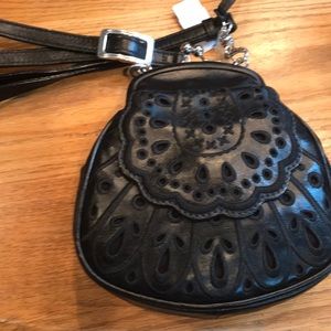 New Brighton Clutch with crossover strap, w/tag